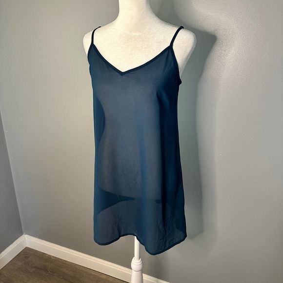 KNOX Rose Sheer Tunic Tank Size Small - Picture 3 of 6